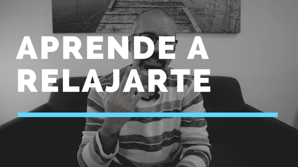 Carátula del programa de entrenamiento en relajación, Josevi explica cómo relajarse
